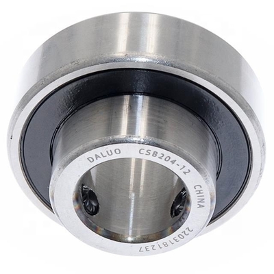 Acero cromado GCR15 UC204 UC205 UC206 UC207 UC208 UC209 Rolamento de inserção de blocos de travesseiro de aço inoxidável