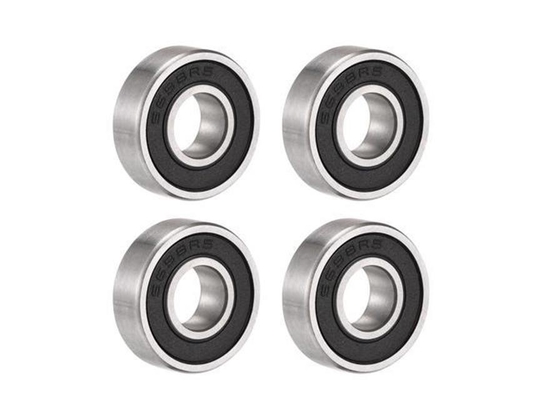 Rolamentos de esferas sellados de linha única de aço inoxidável S6001 para lubrificantes de óleo de trator