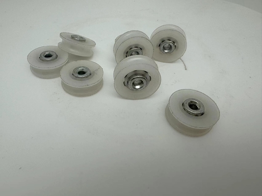 Rolamentos de esferas de ranhuras profundas 6082RS Rolamentos de rodas de posicionamento revestidos de borracha de máquina