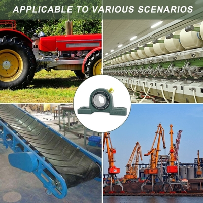 Rolamentos de almofadas de aço inoxidável UCP207 208 209 210 211 212 213 214 215 para uso industrial
