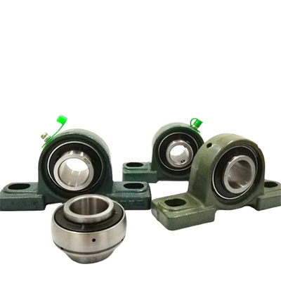 Tamanho personalizado Logotipo P5 Precision aço inoxidável quadrado flange almofada Bloco de rolamento SUCF214