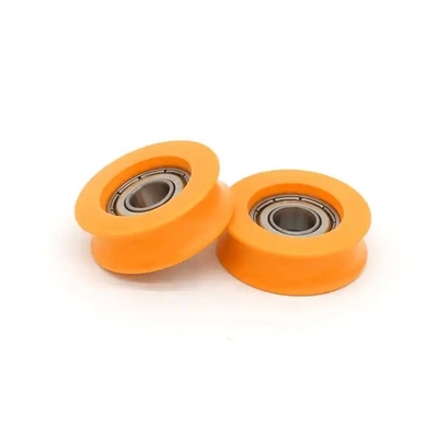 Roda de POM de rolagem de bola de ranhura profunda 698 Roller de nylon para corrida suave em equipamentos de fitness