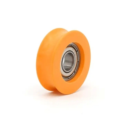 Roda de POM de rolagem de bola de ranhura profunda 698 Roller de nylon para corrida suave em equipamentos de fitness