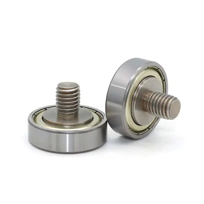 Moinho de rolamento com rolamento de esferas de ranhuras profundas Anel interno com M10 parafuso 6002ZZ Filamento externo