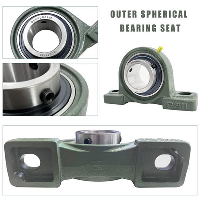 Rolamentos Esféricos Externos Assentados personalizados UCP Imperial 2 1/2 &quot;Métrico 63.5mm com Real