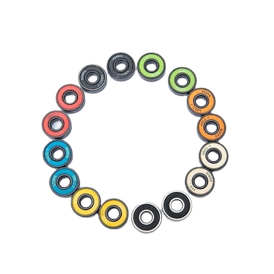 Adaptado ABEC7/9 rolamento de bola de skate com gaiola de cobre e rolamentos cerâmicos 608