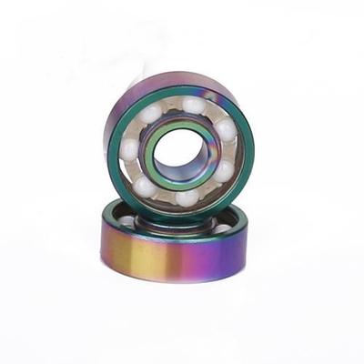 Adaptado ABEC7/9 rolamento de bola de skate com gaiola de cobre e rolamentos cerâmicos 608