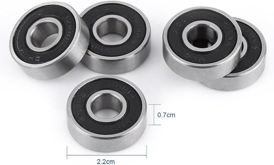 Rolamentos de Esferas de Groove Profundo em Miniatura 608 609 623 624 628 629 ZZ RS para Skateboard