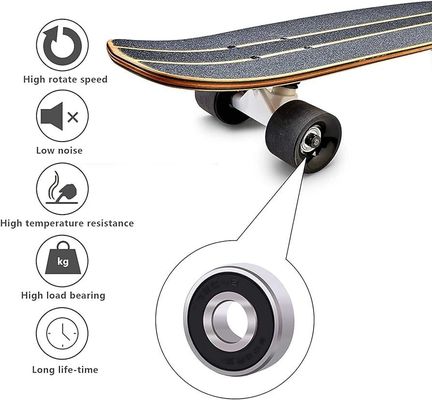 Lubrificação por óleo ABEC 9 Rolamentos de skate de cerâmica 604 rs zz Rolamentos de esferas de ranhura profunda