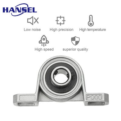 Classificação de precisão P5 Rolamento de bloco de travesseiro KP004 para suporte de rolamento feito de aço cromado GCR15