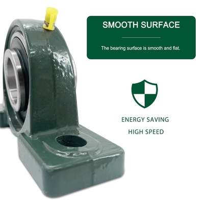 UCP315 Unidade de carregamento de eixo de bloco de almofada de 75 mm Ideal para aplicações de trabalho pesado