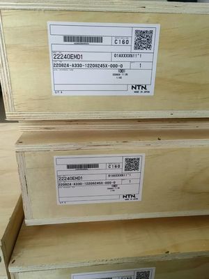 Rolamentos de rolos esféricos de aço cromado GCR15 N.T.N. 22238 22240 22244 22248 Fabricados no Japão