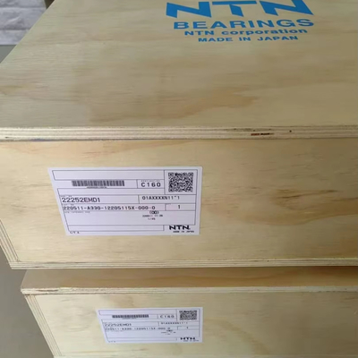 Rolamentos de rolos esféricos de aço cromado GCR15 22252 EMD1 para aplicações pesadas