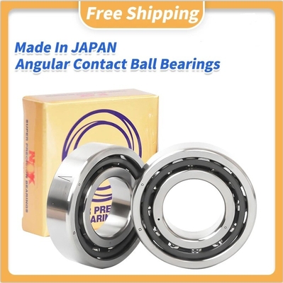 Desempenho estável 7316BECBM Single Row Angular Contact Ball Bearing 80mm x 170mm x 39mm com voz baixa