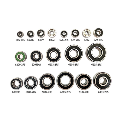 Rolamentos de esferas de ranhuras profundas de linha única 6207 ZZCM DDU LLU C3 para vibração Z1V1 Z2V2 Z3V3