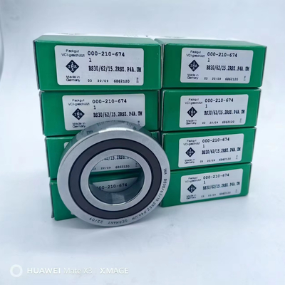 Rolamento de contacto angular de alta precisão BS30/62/15.2RSZ.P4A.UM para suporte de parafusos CNC