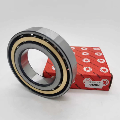 Material de aço cromado Rolamento de esferas de contacto angular 7212BM para fabrico 60*110*22mm