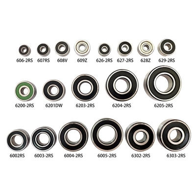 Tamanho de furo 7,99-8mm ABEC7 / ABEC9 personalizado rolamento de bola de skate 608 com bolas de cerâmica