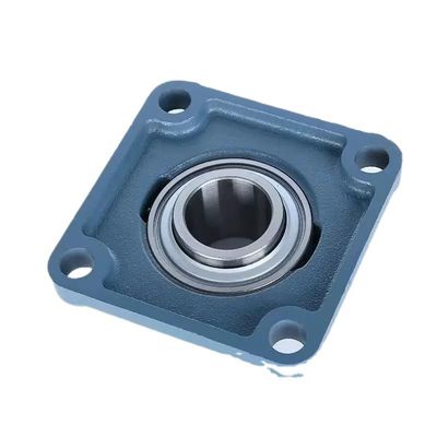 100% de rolamentos de blocos de travesseiro UCF testados com lubrificação com óleo e graxa de desempenho