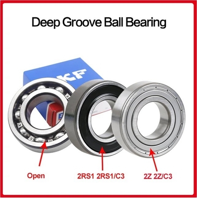 Fornecimento 6320 RS ZZ C3 Rolamentos de Esferas de Groove Profundo 100*215*47mm com aço cromado GCR15