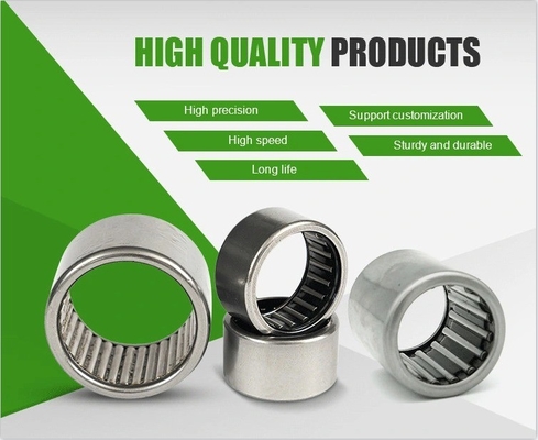 Peças sobressalentes de automóveis Roda de rolamento HK0808 Rolamento de rolos de agulha 8*12*8mm com vedações abertas Tipo