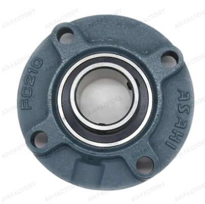 Rolamento de bloco de travesseiro de aço cromado GCR15 para operação suave UCFC livre de manutenção