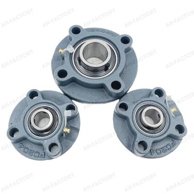 Rolamento de bloco de travesseiro de aço cromado GCR15 para operação suave UCFC livre de manutenção