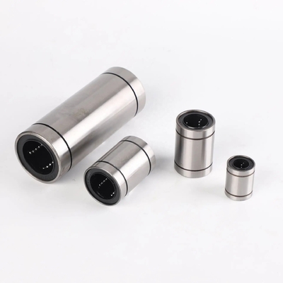 LM8UU LM6UU LM10UU LM12UU LME25UU Rolamentos lineares de aço cromado de alta precisão Serviço OEM
