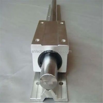 Comprimento personalizável CNC Alumínio redondo linha de guia SBR12 com SBR30UU Bloco de deslizamento