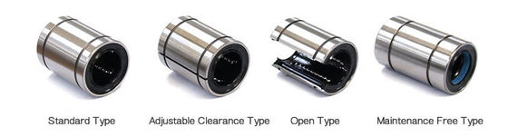 Gordura de óleo LM8UU Guincho linear CNC Rolamentos de esferas lineares para hastes