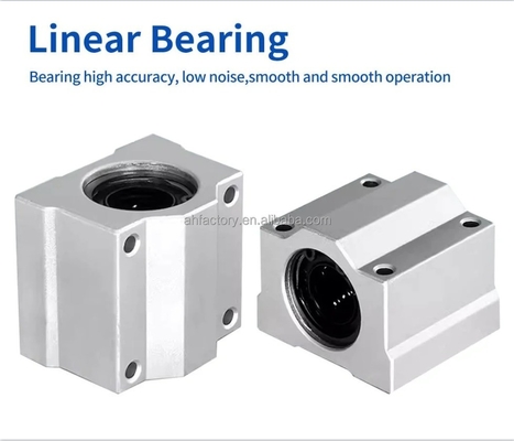 SCS25LUU Rolamento linear de 25 mm para roteador CNC Rolamento de esferas de movimento linear de tipo longo