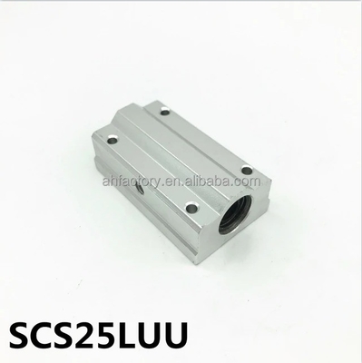 SCS25LUU Rolamento linear de 25 mm para roteador CNC Rolamento de esferas de movimento linear de tipo longo