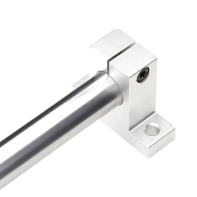 SK12 Unidades de deslizamento de bolas de movimento linear da série SK OEM Guide Rail Linear Bearing Shaft Support