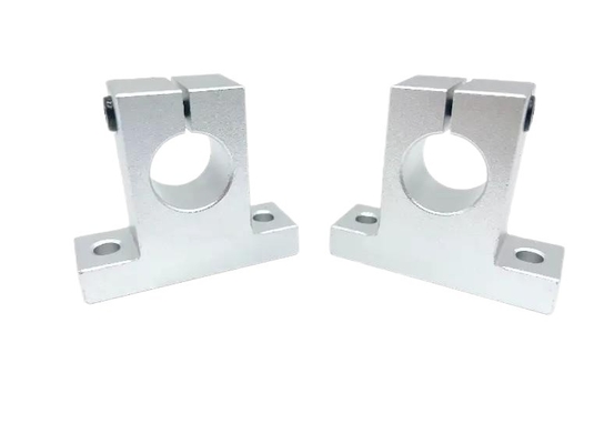 SK12 Unidades de deslizamento de bolas de movimento linear da série SK OEM Guide Rail Linear Bearing Shaft Support