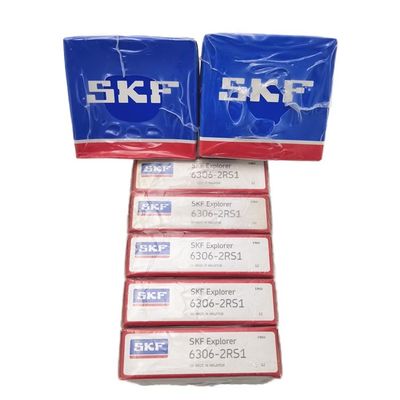 Máquinas de longa duração 1 20 mm P0 P6 P5 P4 P2 aço cromado GCR15 rolamento de linha única 6306-2RS1