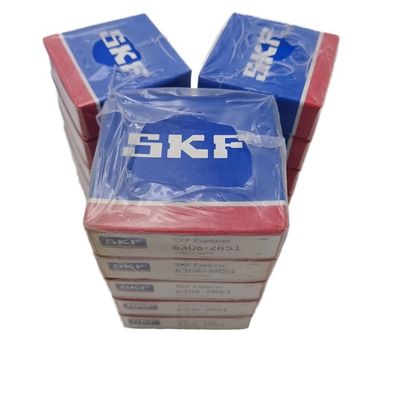 Máquinas de longa duração 1 20 mm P0 P6 P5 P4 P2 aço cromado GCR15 rolamento de linha única 6306-2RS1