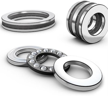 GCr15 Material da série 51200 Rolamento de Esfera de Empuxo em Direção Dupla para operação suave
