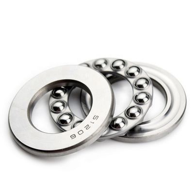 Rolamento de esferas de empuxo plano 51109 P5 para resistência a impactos em rolamentos de aço e aço