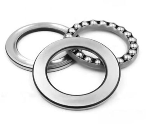 Rolamento de esferas de empuxo plano 51109 P5 para resistência a impactos em rolamentos de aço e aço