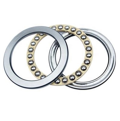 Rolamento de esferas de empuxo plano 51109 P5 para resistência a impactos em rolamentos de aço e aço