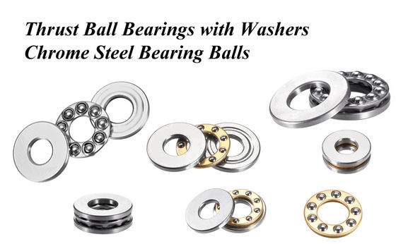 25*52*18 mm Peças de motocicleta Aço cromado 51305 Rolamento de esferas de tração com jaula de aço