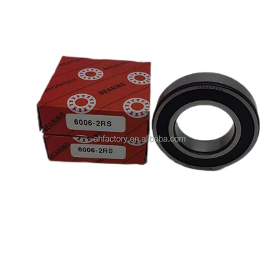 Rolamentos de Esferas de Ranura Profunda de Motocicletas 6006-2RS Caixa de cobre e certificado ISO9001 2008