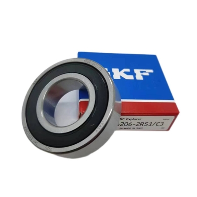 Óleo de lubrificação, graxa SKF 6206-2RS Rolamentos de esferas de ranhura profunda para produtos