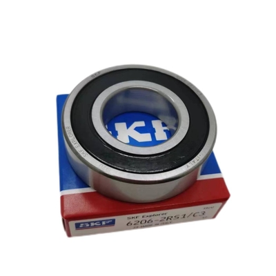 Óleo de lubrificação, graxa SKF 6206-2RS Rolamentos de esferas de ranhura profunda para produtos