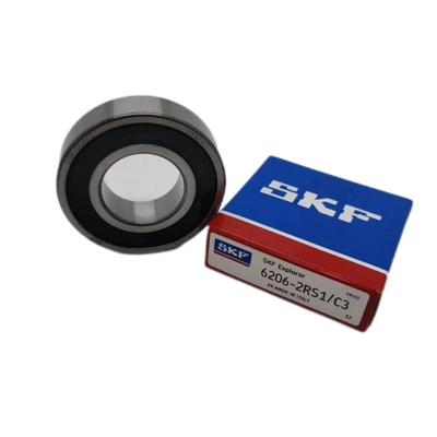 Óleo de lubrificação, graxa SKF 6206-2RS Rolamentos de esferas de ranhura profunda para produtos