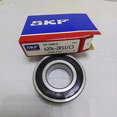 6206-2RS Garrafa de borracha de dois lados com portão de 30x62x16 mm para tamanho de furo de 30 mm