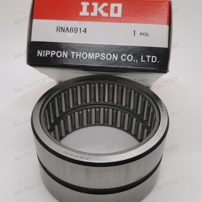 I.K.O. JAPÃO RNA6914 Rolamento de rolos de agulha de fila dupla com furo tamanho 80*100*54mm