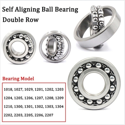 Grande capacidade de abastecimento 1207-ZZ 1207-2RS Rolamentos de esferas auto-alinhados 35x72x17mm