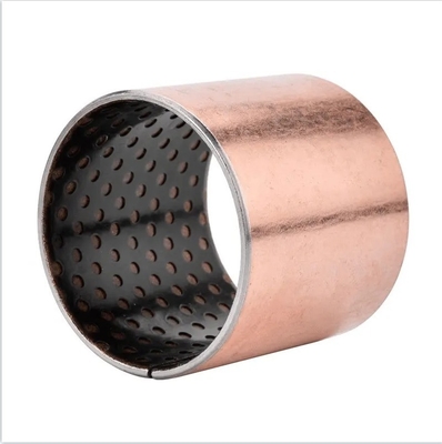 Metric Plain Sintered Bronze Bush Bearing 35*68*55mm para Business Scope em Marrom