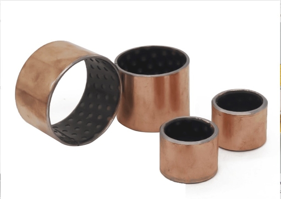 Metric Plain Sintered Bronze Bush Bearing 35*68*55mm para Business Scope em Marrom